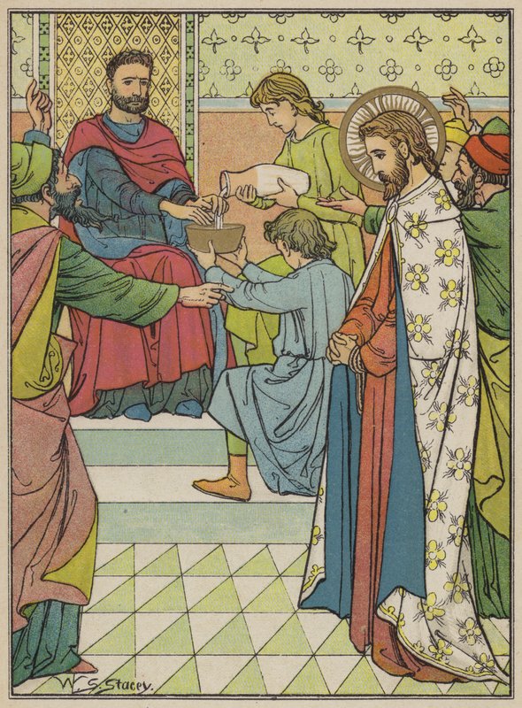 Urunk Pilátus előtt alkotó: W.S. Stacey
