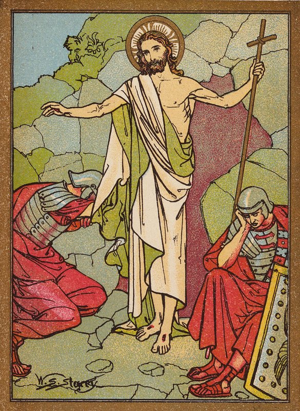Urunk feltámadása (színes litográfia) alkotó: W.S. Stacey