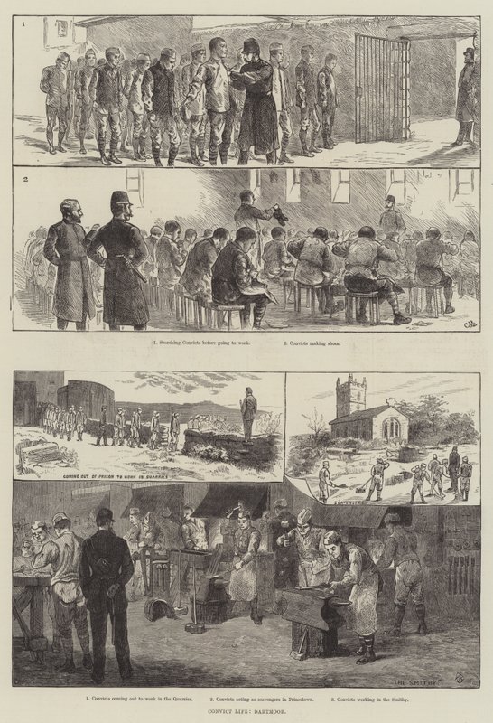 Convict Life, Dartmoor alkotó: Walter Bothams