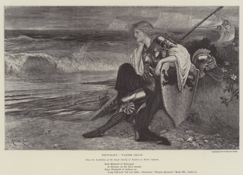 Britomart alkotó: Walter Crane