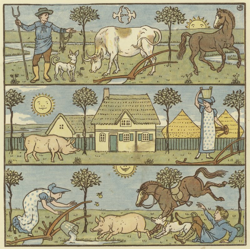 Élt egyszer egy kis ember alkotó: Walter Crane
