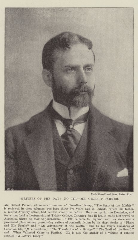 A nap írói, Mr. Gilbert Parker alkotó: Walter Crane