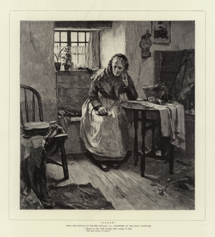 Egyedül alkotó: Walter Langley