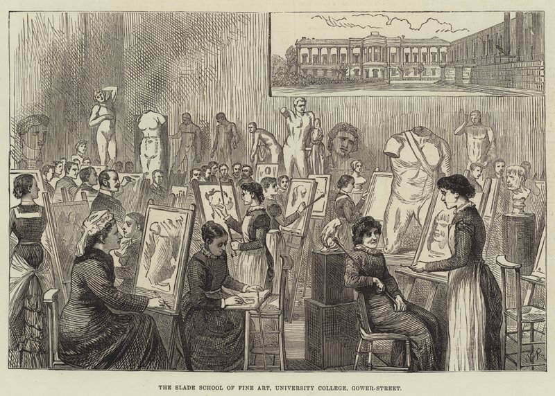The Slade School of Fine Art, University College, Gower-Street alkotó: Walter Paget