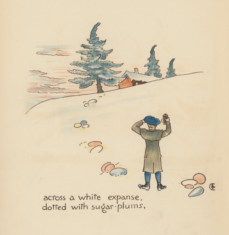 Walter Crane illusztrációja a Legendák Lionel számára (színes litográfia) alkotó: Walter (after) Crane
