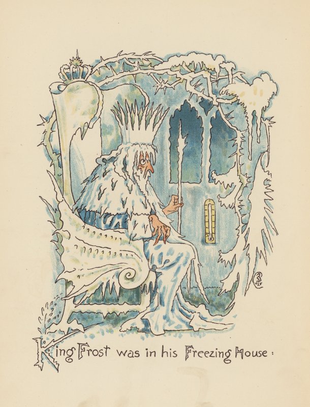 Walter Crane illusztrációja a Legendák Lionel számára (színes litográfia) alkotó: Walter (after) Crane