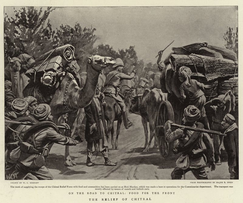 Chitral megkönnyebbülése alkotó: Walter Charles Horsley