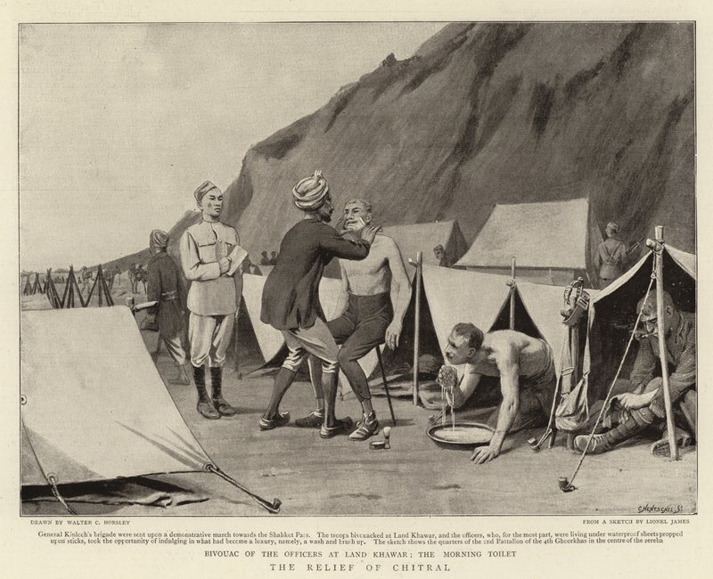 Chitral megkönnyebbülése alkotó: Walter Charles Horsley