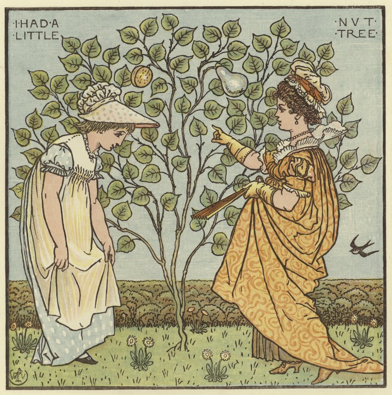 Volt egy kis diófám alkotó: Walter Crane