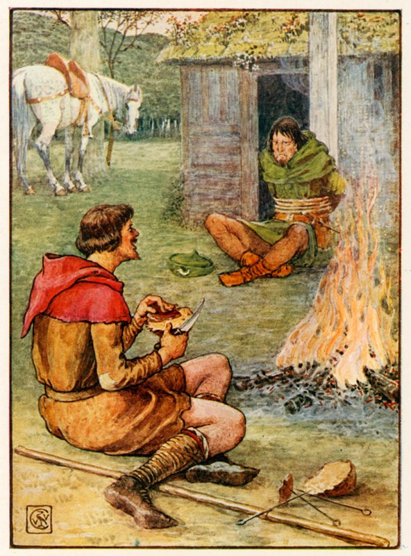 A kis János és az erdész alkotó: Walter Crane