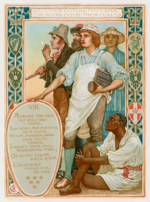 Más kérők alkotó: Walter Crane