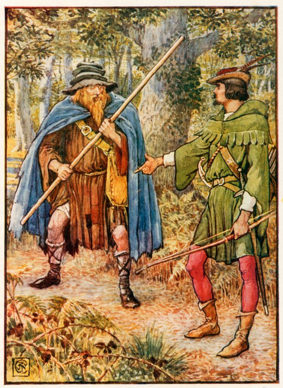 Robin Hood és a kolduském alkotó: Walter Crane