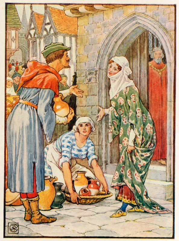 Robin Hood, mint a fazekas alkotó: Walter Crane