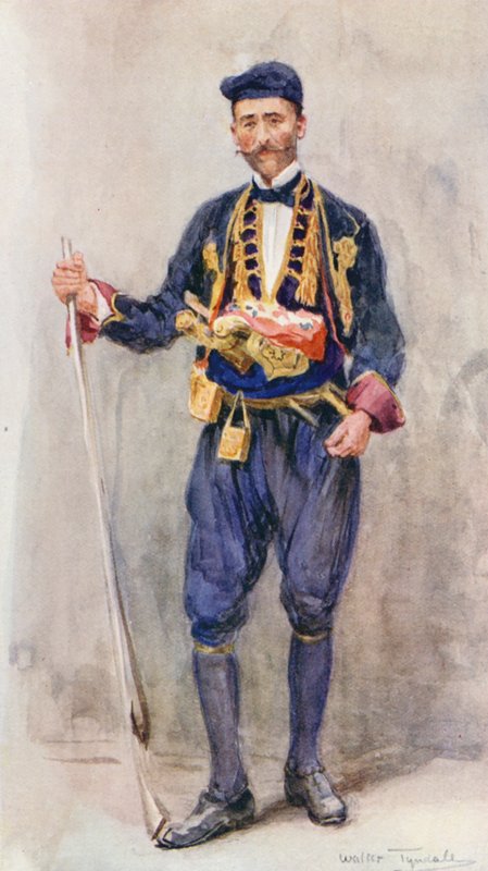 A "Marinarezza" tagja (színes litográfia) alkotó: Walter Frederick Roofe Tyndale