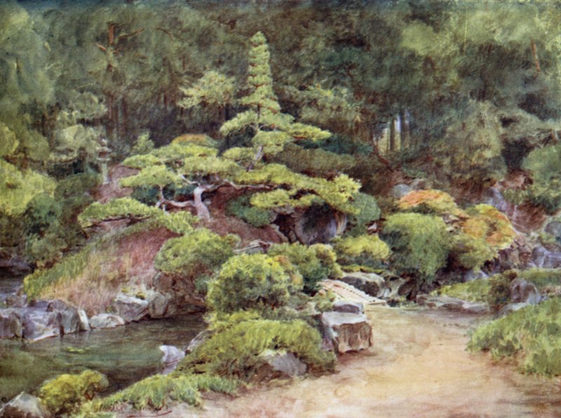 Buddhista templomkert, Kofu alkotó: Walter Frederick Roofe Tyndale