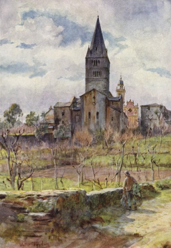 San Salvatore, Olaszország (színes litó) alkotó: Walter Frederick Roofe Tyndale