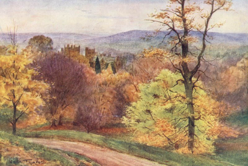 Wessex: Melbury Park (színes litográfia) alkotó: Walter Frederick Roofe Tyndale