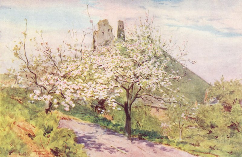 Wessex: Wessex tavasza (színes litográfia) alkotó: Walter Frederick Roofe Tyndale