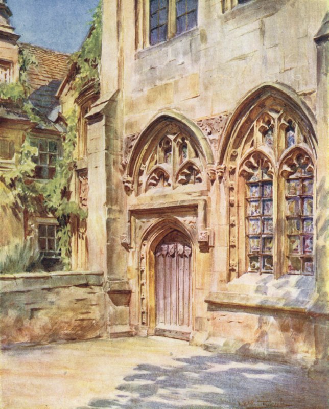 Wessex: Wells (színes litográfia) alkotó: Walter Frederick Roofe Tyndale