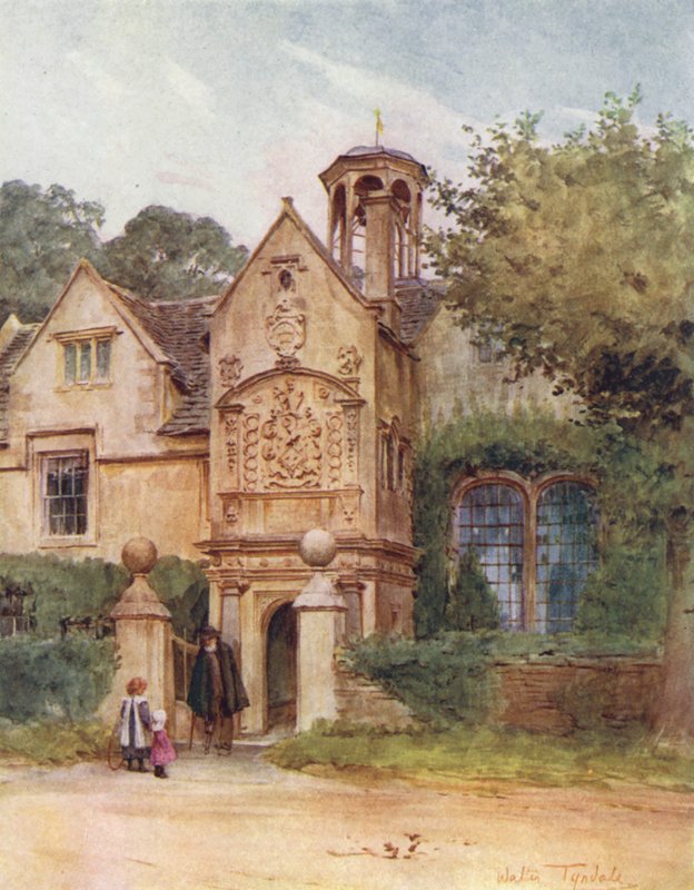 Wessex: Corsham, Wilts (színes litográfia) alkotó: Walter Frederick Roofe Tyndale