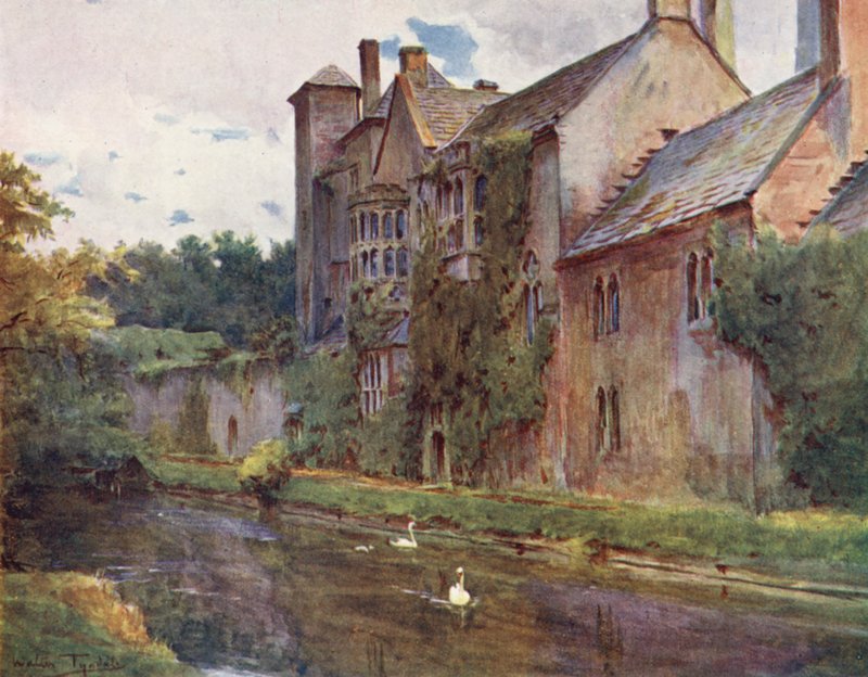 Wessex: Wells (színes litográfia) alkotó: Walter Frederick Roofe Tyndale
