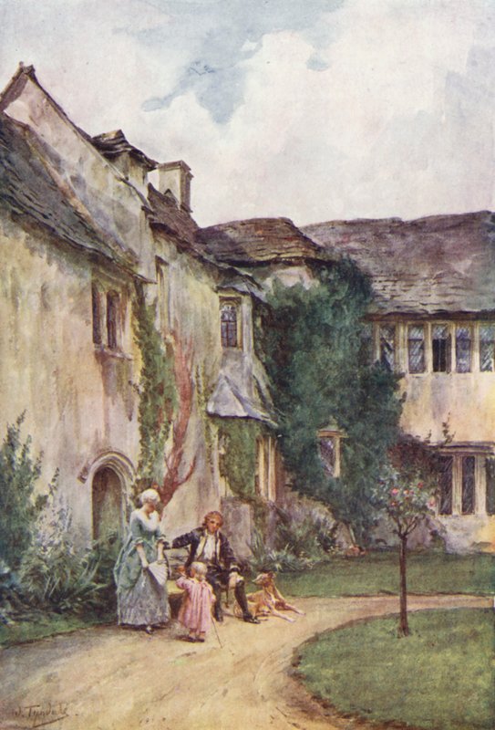 Wessex: Westwood Manor House (színes litográfia) alkotó: Walter Frederick Roofe Tyndale