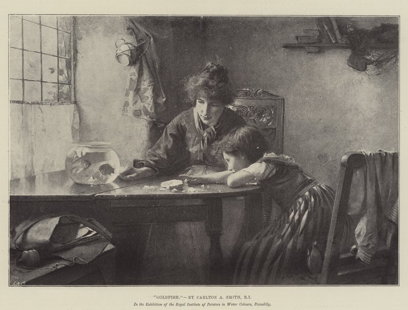 Aranyhal (litho) alkotó: Walter Granville Smith
