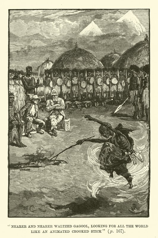 Illusztráció a King Solomons Mineshez, H Rider Haggardtól alkotó: Walter Paget