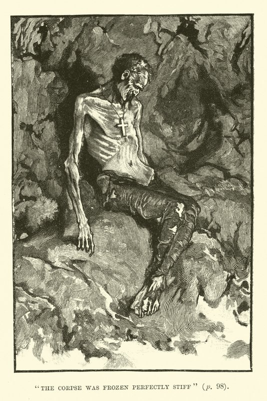 Illusztráció a King Solomons Mineshez, H Rider Haggardtól alkotó: Walter Paget