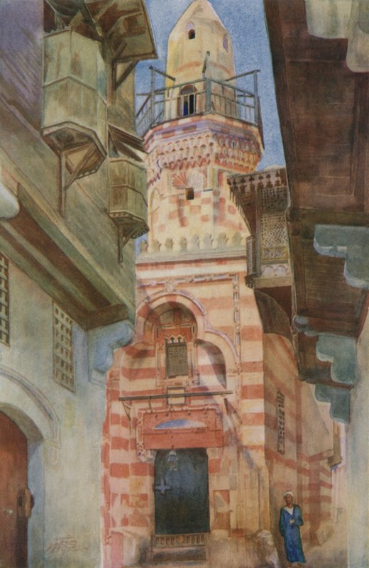 Egy mellékutca Kairóban alkotó: Walter Spencer Stanhope Tyrwhitt
