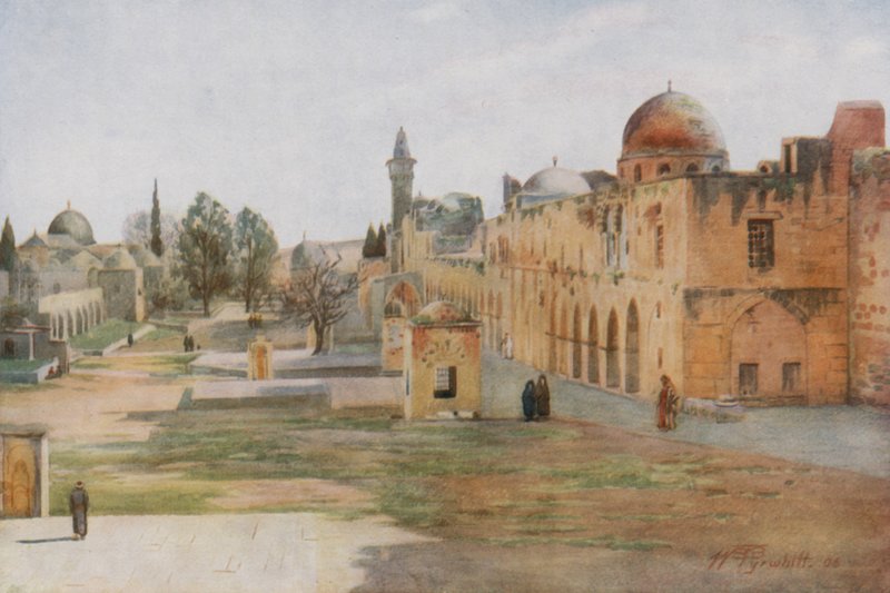 Haram Es Shereef, Jeruzsálem alkotó: Walter Spencer Stanhope Tyrwhitt