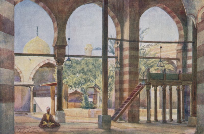 Ibrahim Agha mecsete: A belső tér alkotó: Walter Spencer Stanhope Tyrwhitt