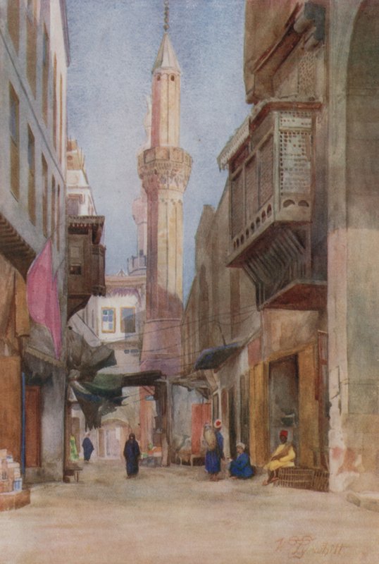 Sharia-el-Azhar, Kairó alkotó: Walter Spencer Stanhope Tyrwhitt