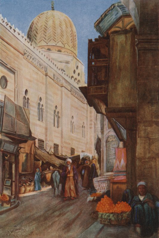 El Moaiyad kupolája Bab Zuweylehből, Damaszkuszból alkotó: Walter Spencer Stanhope Tyrwhitt