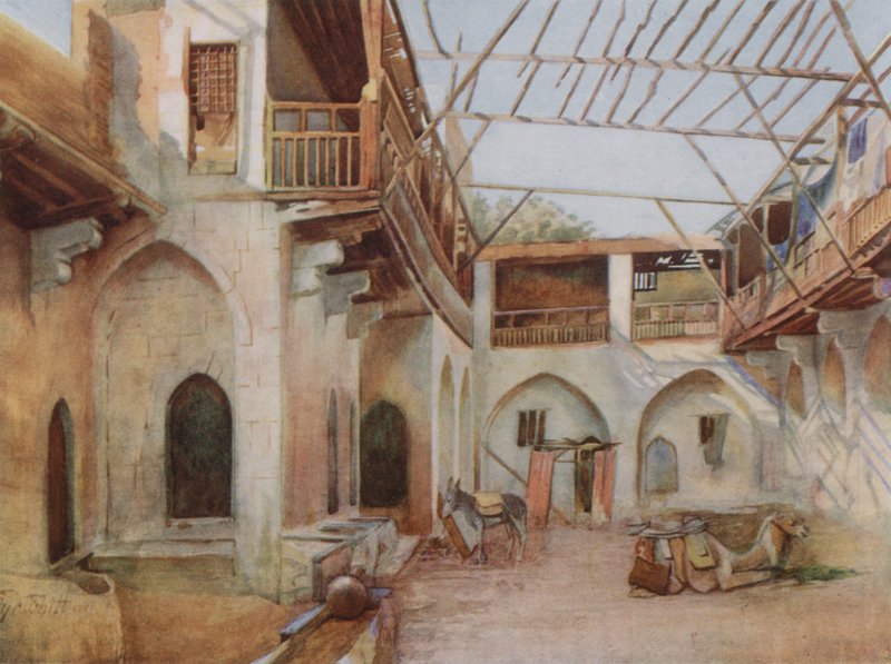 El Dobabiyeh kán, Kairó alkotó: Walter Spencer Stanhope Tyrwhitt