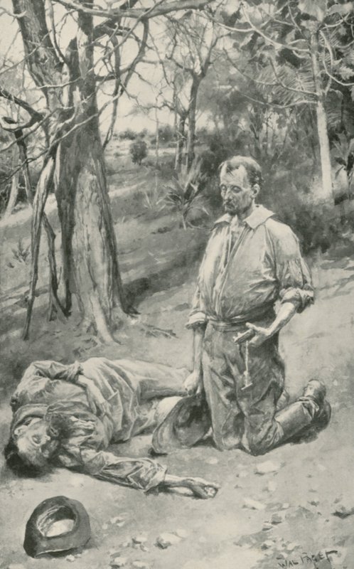 Király nézi Burke utolsó pillanatait alkotó: Walter Stanley Paget