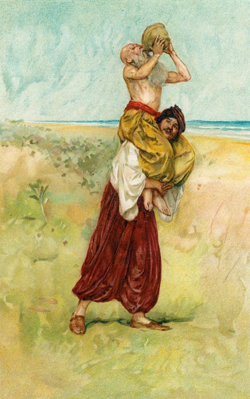 Az arab éjszakák: Szindbád, a tengerész alkotó: Walter Stanley Paget