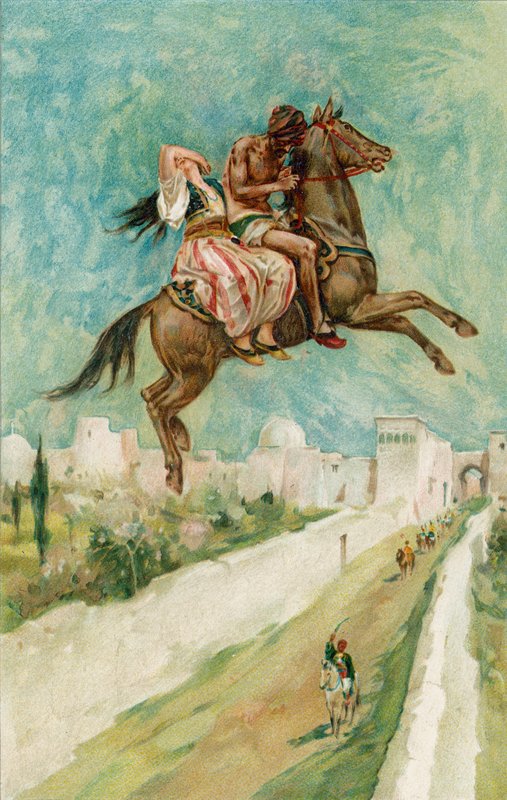 Az arab éjszakák: Az elvarázsolt ló alkotó: Walter Stanley Paget