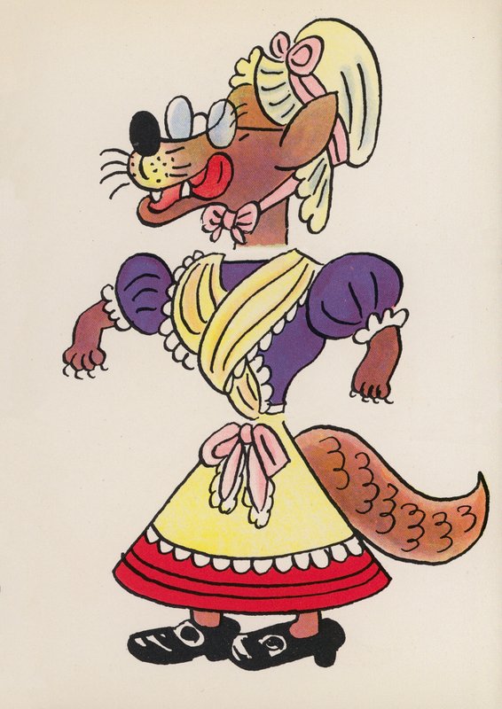 Számok a gyermekkönyvekből: (színes litográfia) alkotó: Walter Trier