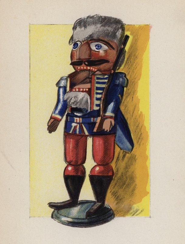 Walter Trier által festett régi játék (színes litográfia) alkotó: Walter Trier