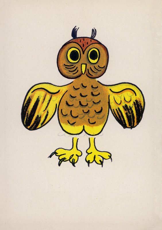 Walter Trier egyik őrült embere (színes litográfia) alkotó: Walter Trier