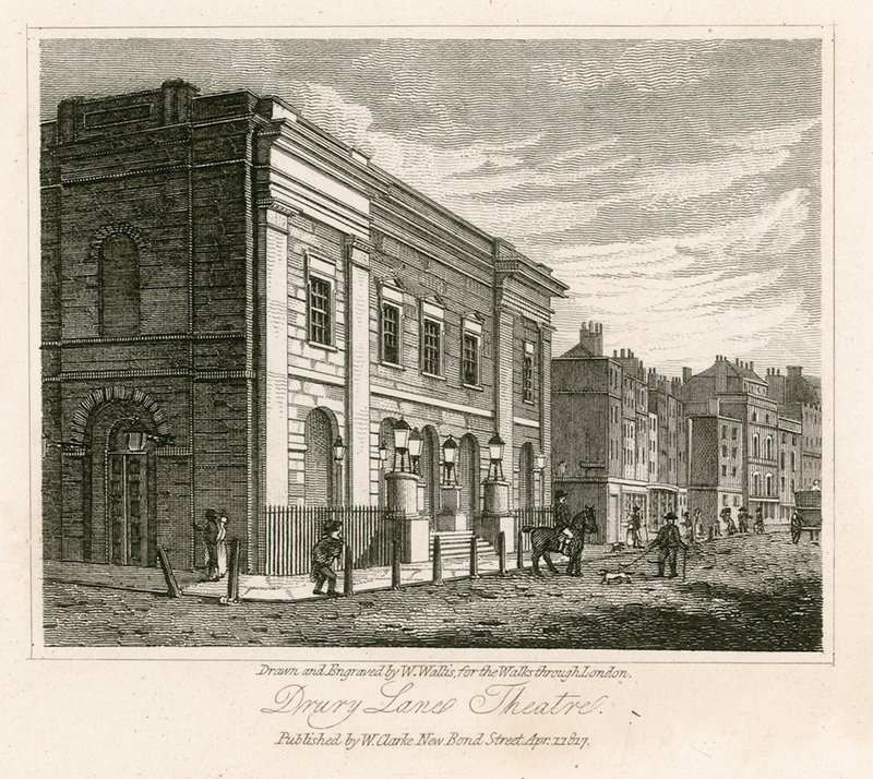 Drury Lane Színház, London alkotó: Walter Wallis