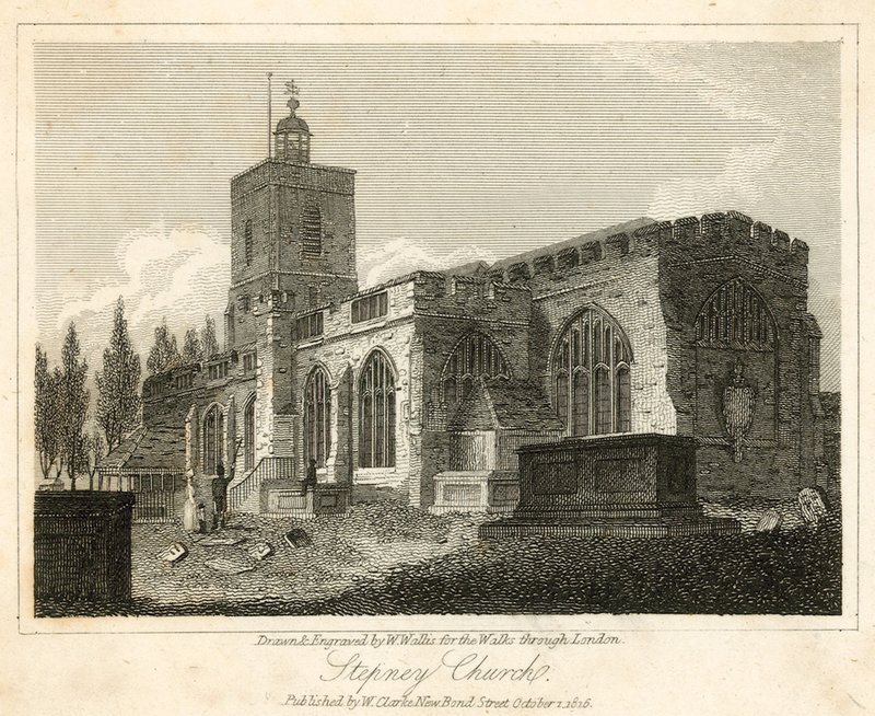 Stepney Church, London alkotó: Walter Wallis