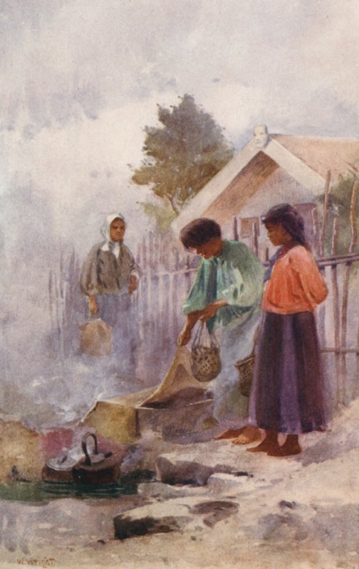 Új-Zéland: (színes litho) alkotó: Walter Wright