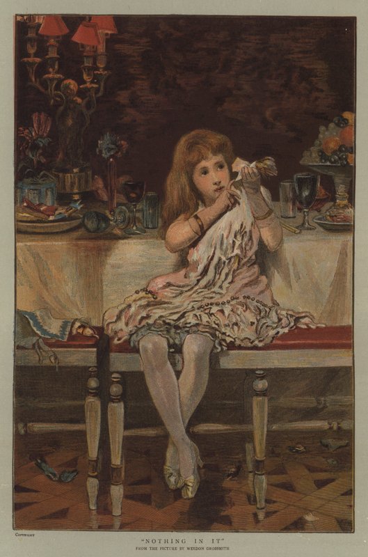 Semmi sincs benne (chromolitho) alkotó: Weedon Grossmith