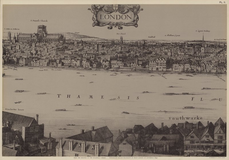 Londoni panoráma alkotó: Wenceslaus (after) Hollar