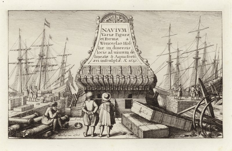 Navium Variae Figurae et Formae alkotó: Wenceslaus Hollar