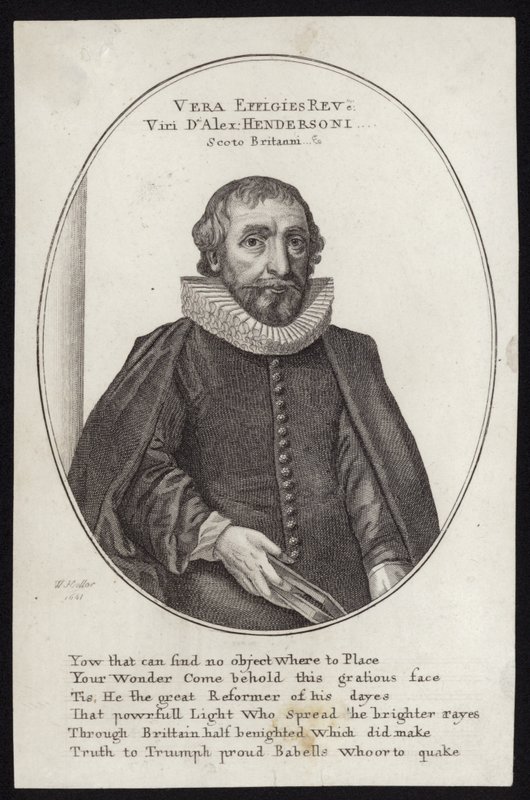 Alexander Henderson tiszteletes alkotó: Wenceslaus Hollar