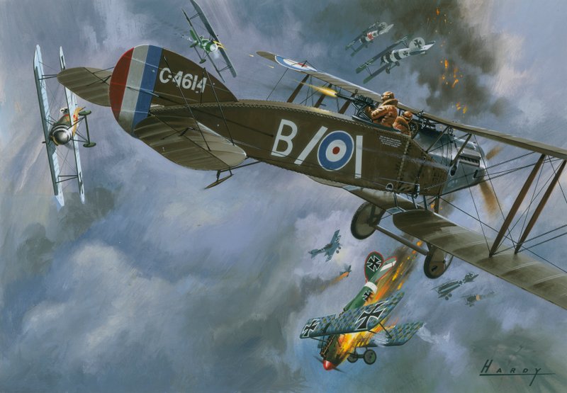 Repülőgépek légiharcban alkotó: Wilf (20th century) Hardy