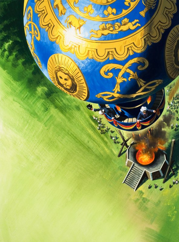 Ballon felszállás alkotó: Wilf (20th century) Hardy